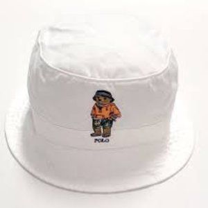 Polo Ralph Lauren Polo Bear-embroidered buckle hat